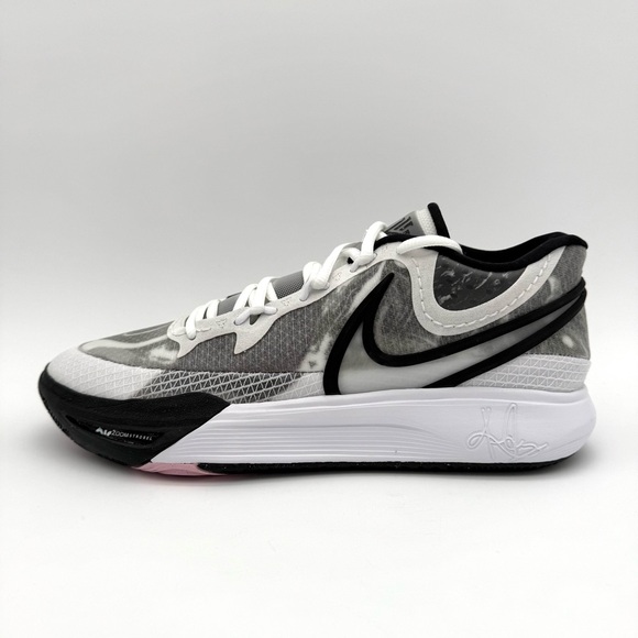 NIB New Nike Men's Kyrie 8 Basketball Shoes Size 11 White Black DJ6017 101 Court - Picture 2 of 10